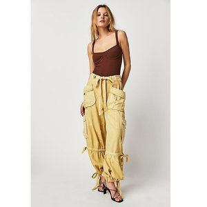 Free People Big Sky Parachute Pants L New. Cargo
